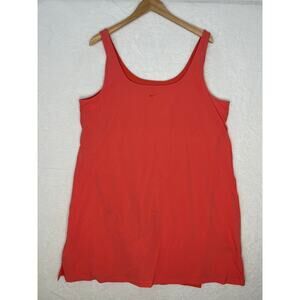 Nike Bliss Luxe Training Workout Dress Coral Pickleball Tennis 2022 sz 1X